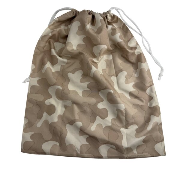 Dagne Dover Beige Camo Drawstring Duster Bags Set Of 3 - Picture 5 of 8